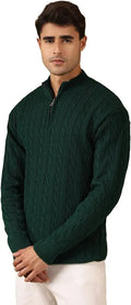 Men's High Neck Zipper